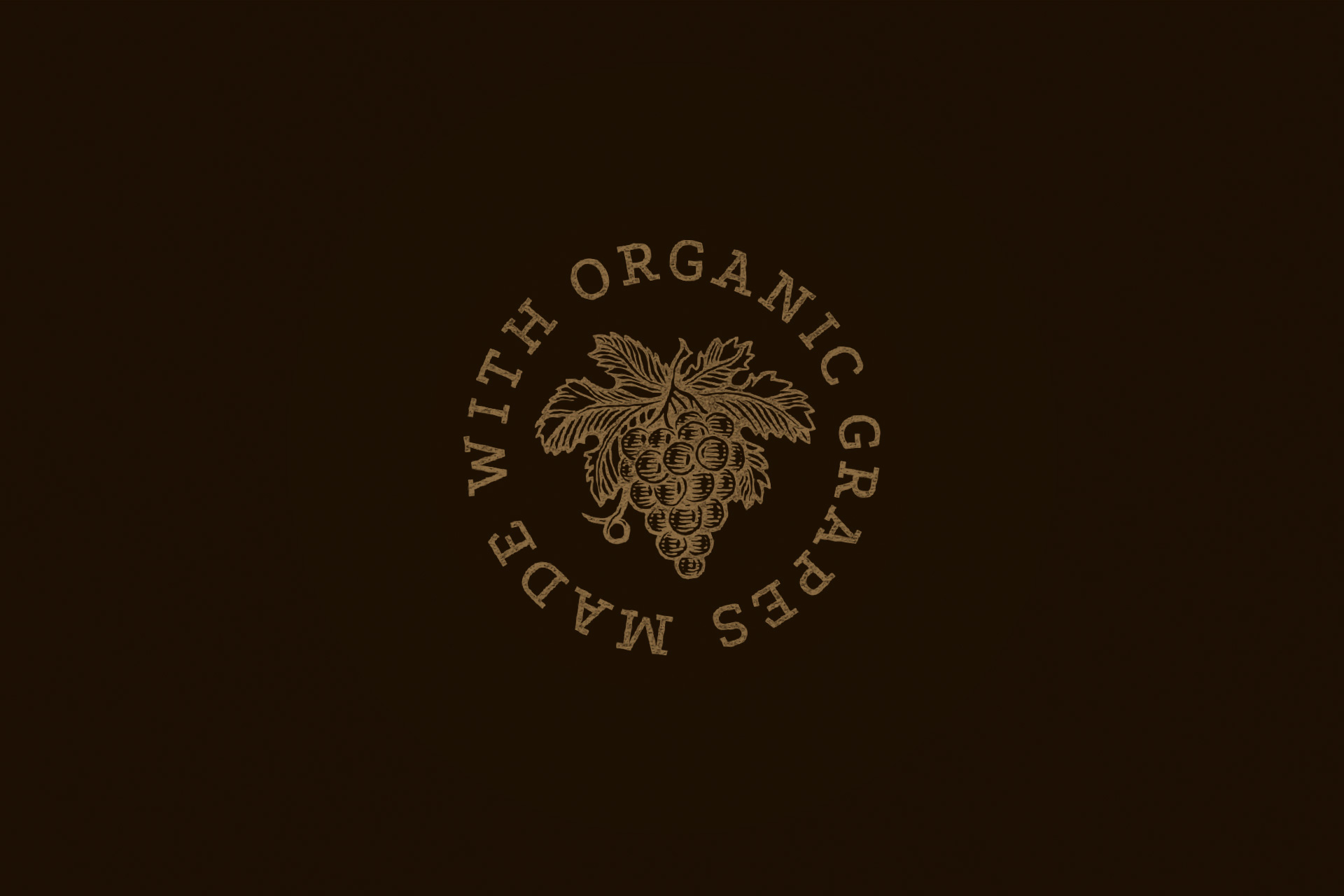Horse and Plow organic icon with custom illustration by Rik Olson