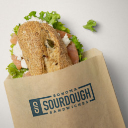 Sonoma Sourdough Sandwich logo on food packaging