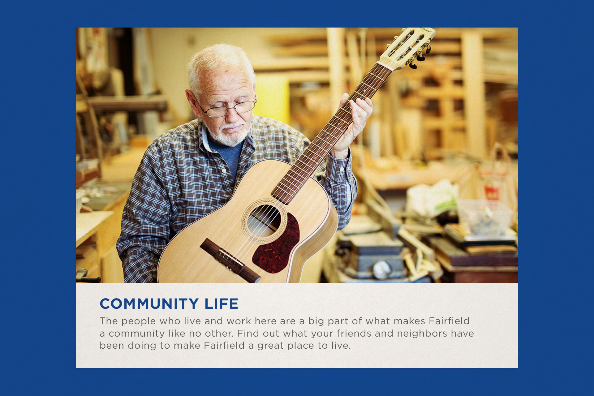 Example of photography style for Fairfield