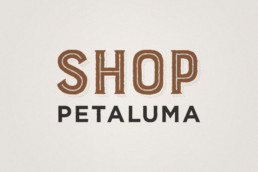 Shop Petaluma Logo Design