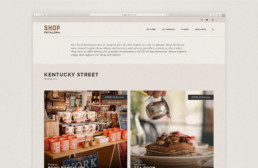 Shop Petaluma website design