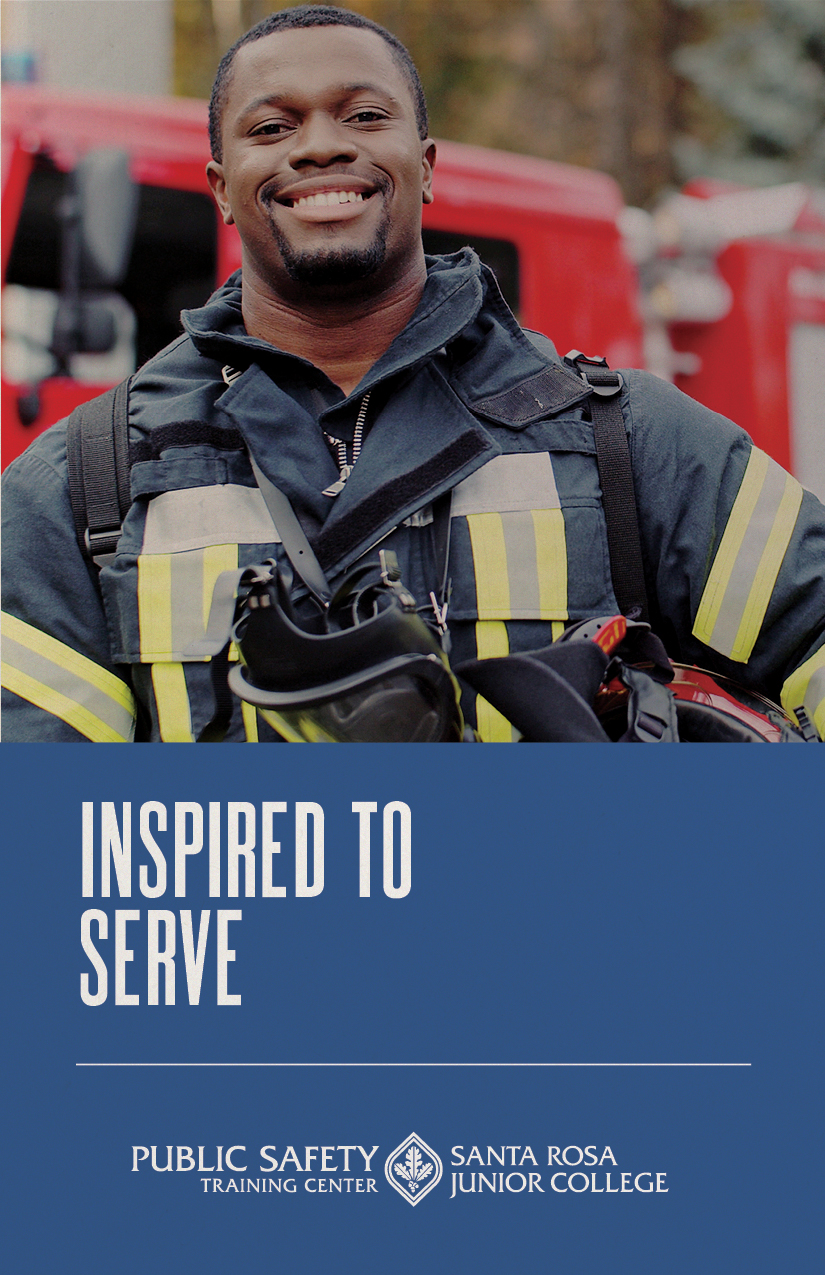 Public Safety Training Center at SRJC ad concept