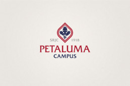 Petaluma Campus logo at SRJC