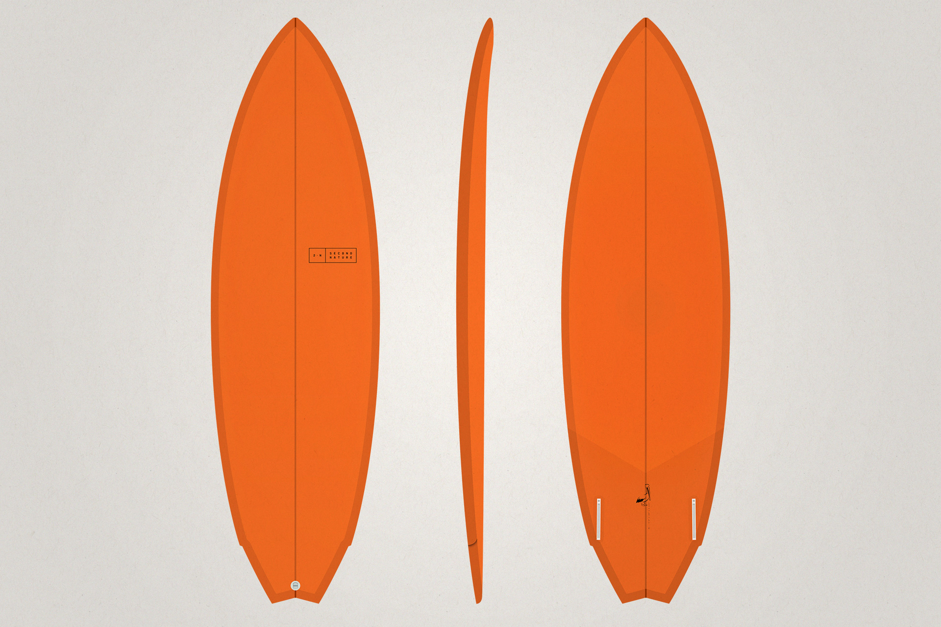 Hand shaped surfboard by Morgan Parrish